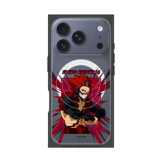 プレミアムスクエアケース with MagSafe［ 僕のヒーローアカデミア - ポップ - 切島 鋭児郎 ］