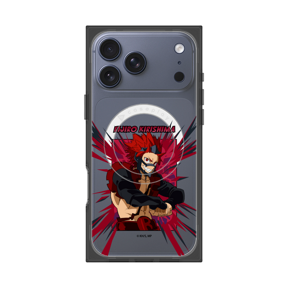 プレミアムスクエアケース with MagSafe［ 僕のヒーローアカデミア - ポップ - 切島 鋭児郎 ］