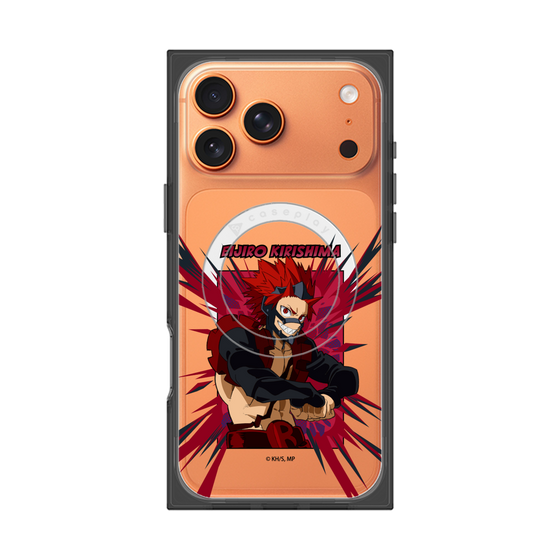 プレミアムスクエアケース with MagSafe［ 僕のヒーローアカデミア - ポップ - 切島 鋭児郎 ］