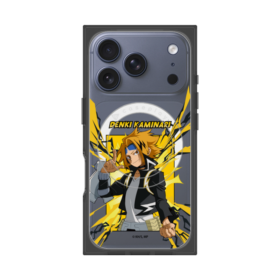 プレミアムスクエアケース with MagSafe［ 僕のヒーローアカデミア - ポップ - 上鳴 電気 ］