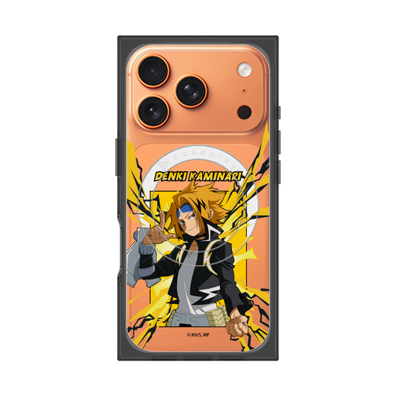 プレミアムスクエアケース with MagSafe［ 僕のヒーローアカデミア - ポップ - 上鳴 電気 ］