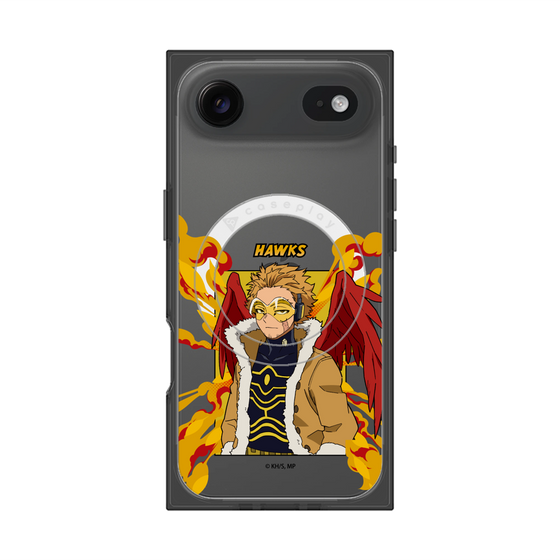 プレミアムスクエアケース with MagSafe［ 僕のヒーローアカデミア - ポップ - ホークス ］