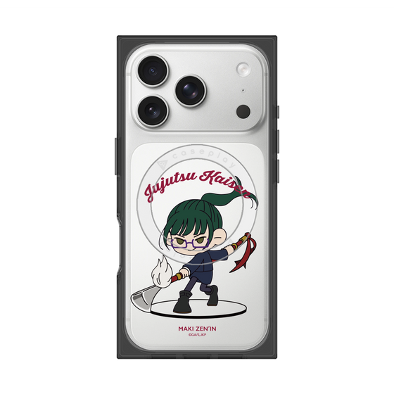 プレミアムスクエアケース with MagSafe［ 呪術廻戦 - ミニキャラ - 禪院 真希 ］