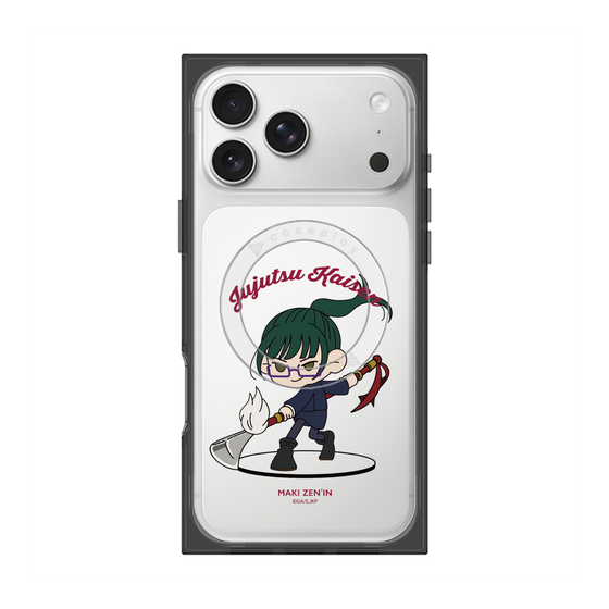 プレミアムスクエアケース with MagSafe［ 呪術廻戦 - ミニキャラ - 禪院 真希 ］