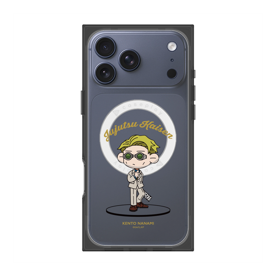 プレミアムスクエアケース with MagSafe［ 呪術廻戦 - ミニキャラ - 七海 建人 ］