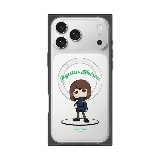 プレミアムスクエアケース with MagSafe［ 呪術廻戦 - ミニキャラ - 家入 硝子（懐玉・玉折） ］