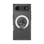 プレミアムスクエアケース with MagSafe［ オリジナル - CASEPLAYネコ - black ］
