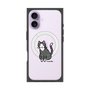 プレミアムスクエアケース with MagSafe［ オリジナル - CASEPLAYネコ - tuxedo ］