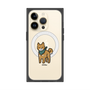 プレミアムスクエアケース with MagSafe［ オリジナル - CASEPLAYイヌ - shiba ］
