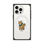 プレミアムスクエアケース with MagSafe［ オリジナル - CASEPLAYイヌ - shiba ］