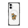 プレミアムスクエアケース with MagSafe［ オリジナル - CASEPLAYイヌ - shiba ］