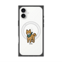 プレミアムスクエアケース with MagSafe［ オリジナル - CASEPLAYイヌ - shiba ］