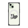 プレミアムスクエアケース with MagSafe［ オリジナル - CASEPLAYイヌ - border collie ］