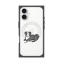 プレミアムスクエアケース with MagSafe［ オリジナル - CASEPLAYイヌ - border collie ］