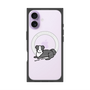 プレミアムスクエアケース with MagSafe［ オリジナル - CASEPLAYイヌ - border collie ］