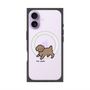 プレミアムスクエアケース with MagSafe［ オリジナル - CASEPLAYイヌ - toy pooh ］