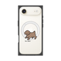 プレミアムスクエアケース with MagSafe［ オリジナル - CASEPLAYイヌ - toy pooh ］