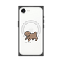 プレミアムスクエアケース with MagSafe［ オリジナル - CASEPLAYイヌ - toy pooh ］