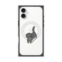 プレミアムスクエアケース with MagSafe［ オリジナル - CASEPLAYイヌ - dachsund ］
