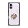 プレミアムスクエアケース with MagSafe［ オリジナル - CASEPLAYイヌ - pome ］