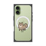 プレミアムスクエアケース with MagSafe［ オリジナル - CASEPLAYイヌ - pome ］