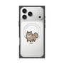 プレミアムスクエアケース with MagSafe［ オリジナル - CASEPLAYイヌ - pome ］