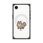 プレミアムスクエアケース with MagSafe［ オリジナル - CASEPLAYイヌ - pome ］