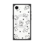 プレミアムスクエアケース with MagSafe［ オリジナル - CASEPLAYイヌ総柄 - black ］