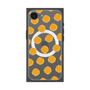 プレミアムスクエアケース with MagSafe［ オリジナル - 推し色水玉 - オレンジ ］