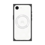 プレミアムスクエアケース with MagSafe［ オリジナル - 推し色水玉 - ホワイト ］