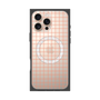 プレミアムスクエアケース with MagSafe［ オリジナル - 推し色チェック - オレンジ ］