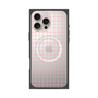 プレミアムスクエアケース with MagSafe［ オリジナル - 推し色チェック - ピンク ］