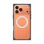 プレミアムスクエアケース with MagSafe［ オリジナル - 推し色チェック - ピンク ］