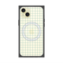 プレミアムスクエアケース with MagSafe［ オリジナル - 推し色チェック - グリーン ］