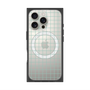 プレミアムスクエアケース with MagSafe［ オリジナル - 推し色チェック - グリーン ］