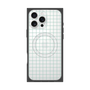プレミアムスクエアケース with MagSafe［ オリジナル - 推し色チェック - グリーン ］