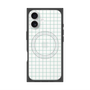 プレミアムスクエアケース with MagSafe［ オリジナル - 推し色チェック - グリーン ］