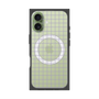プレミアムスクエアケース with MagSafe［ オリジナル - 推し色チェック - パープル ］