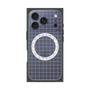 プレミアムスクエアケース with MagSafe［ オリジナル - 推し色チェック - パープル ］