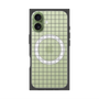 プレミアムスクエアケース with MagSafe［ オリジナル - 推し色チェック - ブラック ］