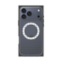 プレミアムスクエアケース with MagSafe［ オリジナル - 推し色チェック - ブラック ］