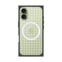 プレミアムスクエアケース with MagSafe［ オリジナル - 推し色チェック - ホワイト ］