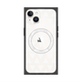 プレミアムスクエアケース with MagSafe［ オリジナル - 推し色三角 - ホワイト ］