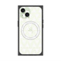 プレミアムスクエアケース with MagSafe［ オリジナル - 推し色三角 - ホワイト ］