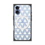 プレミアムスクエアケース with MagSafe［ オリジナル - 推し色三角 - ホワイト ］