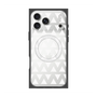 プレミアムスクエアケース with MagSafe［ オリジナル - 推し色三角 - ホワイト ］