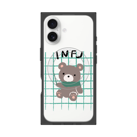 プレミアムスクエアケース with MagSafe［ オリジナル - INFJ 提唱者 - キャラクター ］