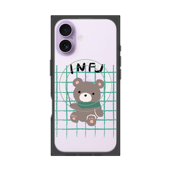 プレミアムスクエアケース with MagSafe［ オリジナル - INFJ 提唱者 - キャラクター ］