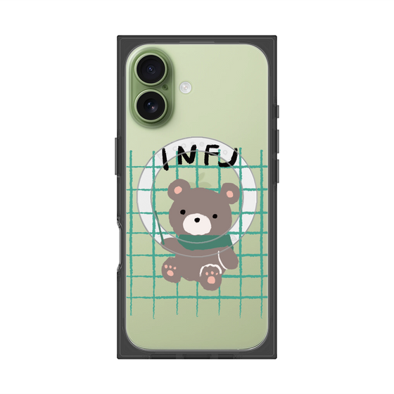 プレミアムスクエアケース with MagSafe［ オリジナル - INFJ 提唱者 - キャラクター ］