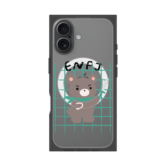 プレミアムスクエアケース with MagSafe［ オリジナル - ENFJ 主人公 - キャラクター ］